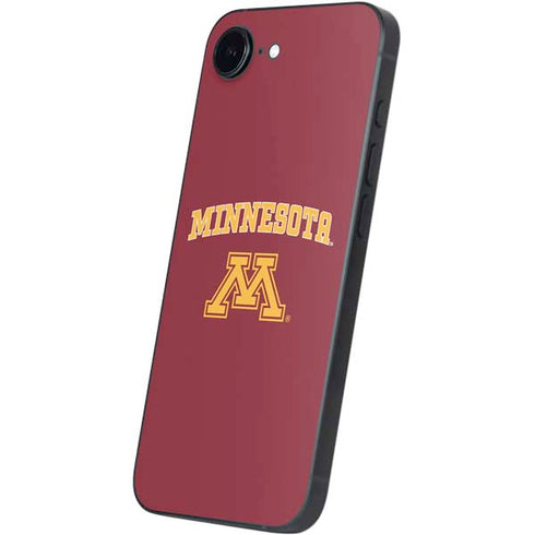 University of Minnesota Collegiate Text iPhone 16e Skin