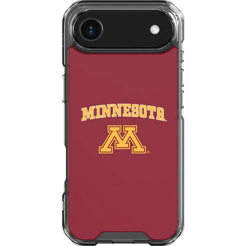 University of Minnesota Collegiate Text iPhone 17 Air Clear Case