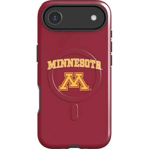 University of Minnesota Collegiate Text iPhone 17 Air Magsafe Impact Case