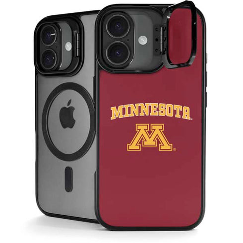 University of Minnesota Collegiate Text iPhone 17 Kickstand Case