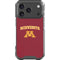 University of Minnesota Collegiate Text iPhone 17 Pro Clear Case