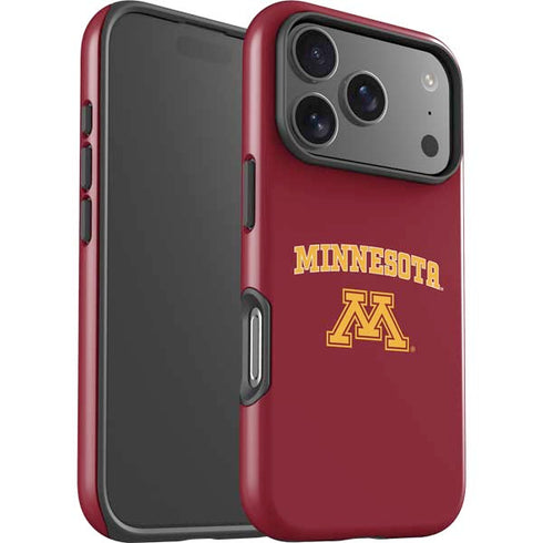 University of Minnesota Collegiate Text iPhone 17 Pro Impact Case