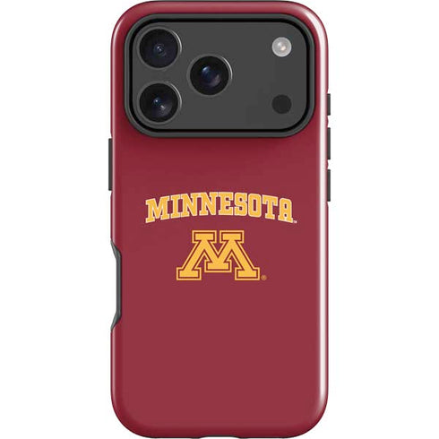 University of Minnesota Collegiate Text iPhone 17 Pro Max Impact Case