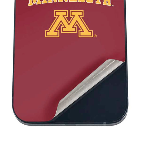 University of Minnesota Collegiate Text iPhone 17 Pro Max Skin
