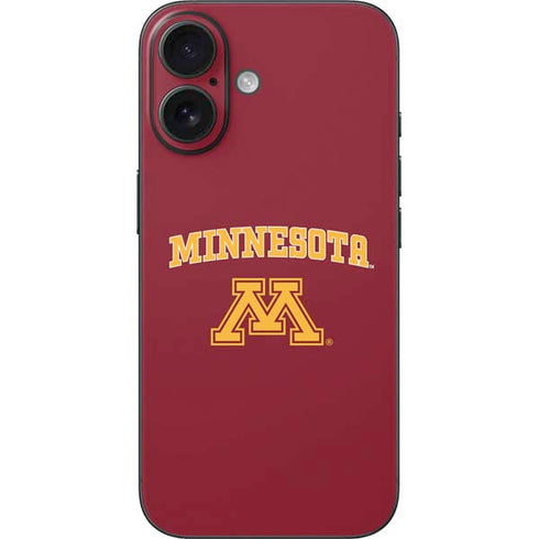 University of Minnesota Collegiate Text iPhone 17 Skin