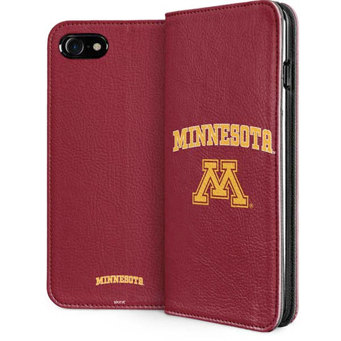 University of Minnesota Collegiate Text iPhone SE (2nd & 3rd Gen) Folio Case