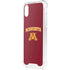 University of Minnesota Collegiate Text iPhone XS Clear Case