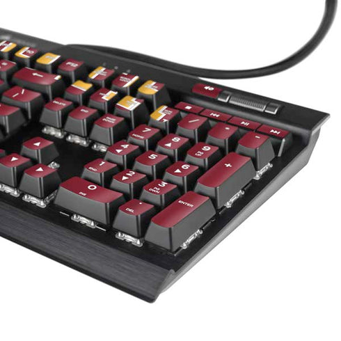 University of Minnesota Collegiate Text K95 RGB PLATINUM Mechanical Gaming Keyboard Skin
