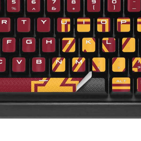 University of Minnesota Collegiate Text K95 RGB PLATINUM Mechanical Gaming Keyboard Skin