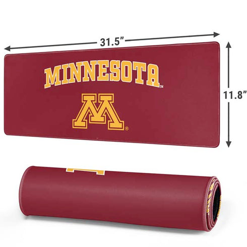 University of Minnesota Collegiate Text Gaming Mouse Pad