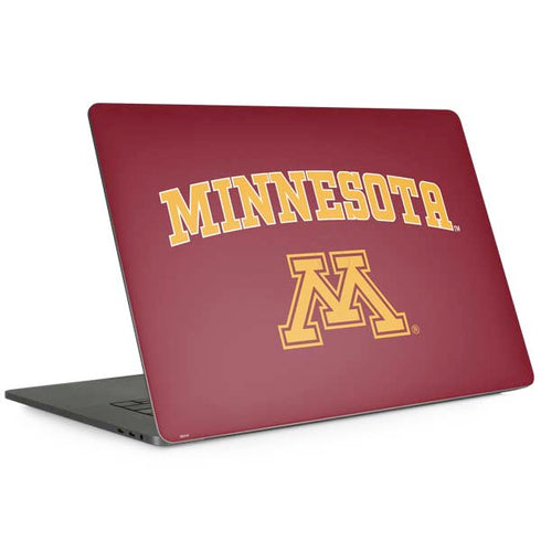 University of Minnesota Collegiate Text MacBook Skins