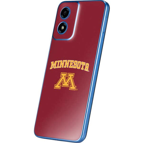 University of Minnesota Collegiate Text Moto G Play 4G (2024) Skin
