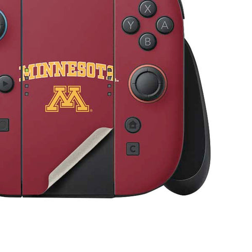 University of Minnesota Collegiate Text Nintendo Switch 2 (2025) Joy-Con Controller Skin