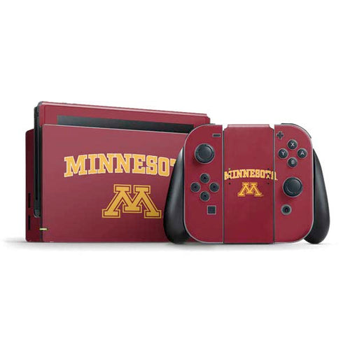 University of Minnesota Collegiate Text Nintendo Skins