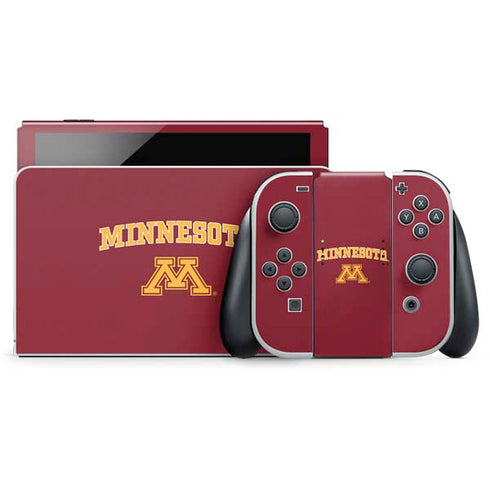 University of Minnesota Collegiate Text Nintendo Skins