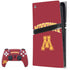 University of Minnesota Collegiate Text PS5 Pro Bundle Skin