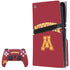 University of Minnesota Collegiate Text PS5 Pro Disk Bundle Skin