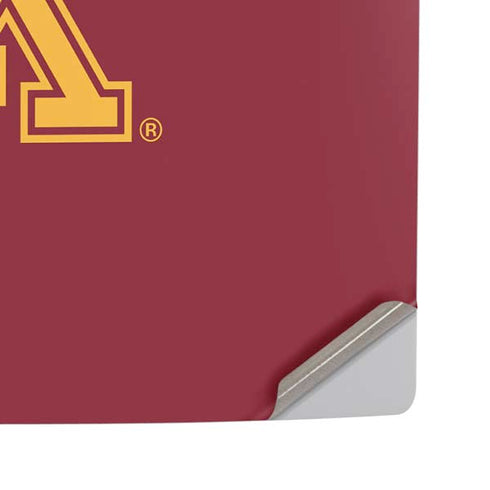 University of Minnesota Collegiate Text PS5 Pro Disk Console Skin