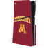 University of Minnesota Collegiate Text PlayStation PS5 Skins