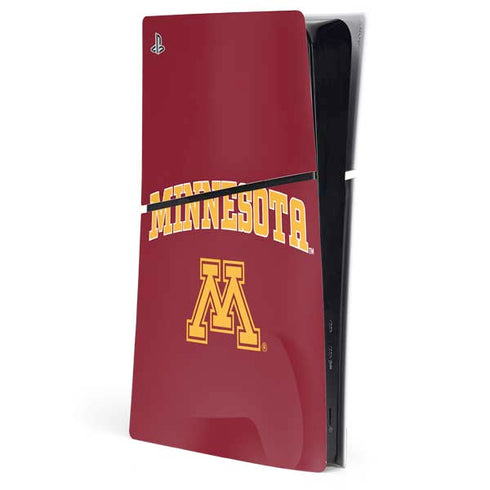 University of Minnesota Collegiate Text PlayStation PS5 Skins