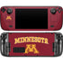 University of Minnesota Collegiate Text Steam Deck Handheld Gaming Computer Skin