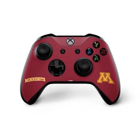 University of Minnesota Collegiate Text Xbox One Skins