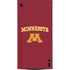 University of Minnesota Collegiate Text XBox Series X Digital Edition Console Skin