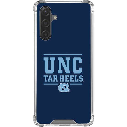 University of North Carolina University of Tar Heels Galaxy A17 Clear Case