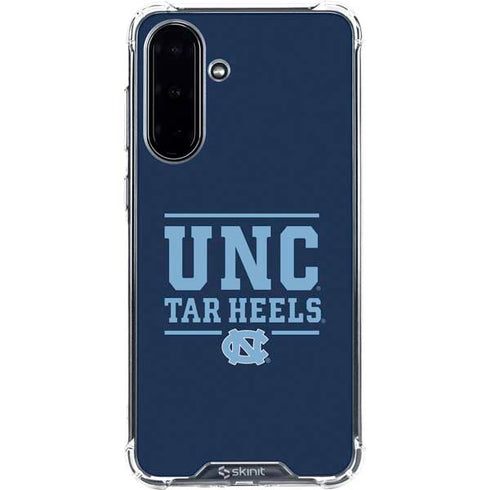 University of North Carolina University of Tar Heels Galaxy A36 5G Clear Case