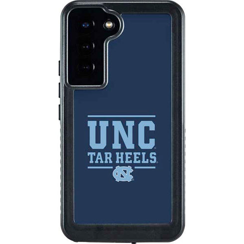 University of North Carolina University of Tar Heels Galaxy S23 Plus Waterproof Case