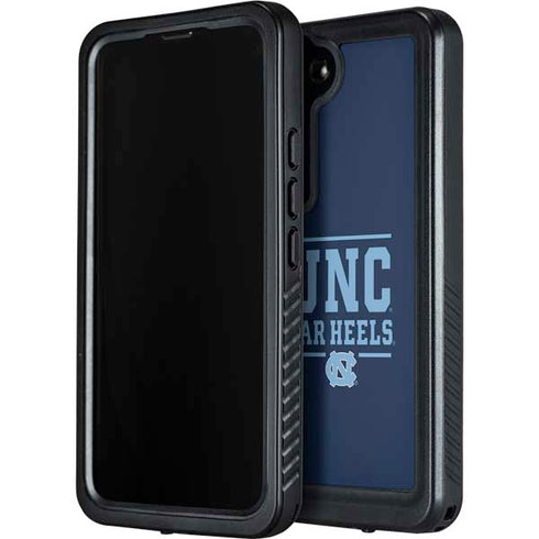 University of North Carolina University of Tar Heels Galaxy S23 Plus Waterproof Case