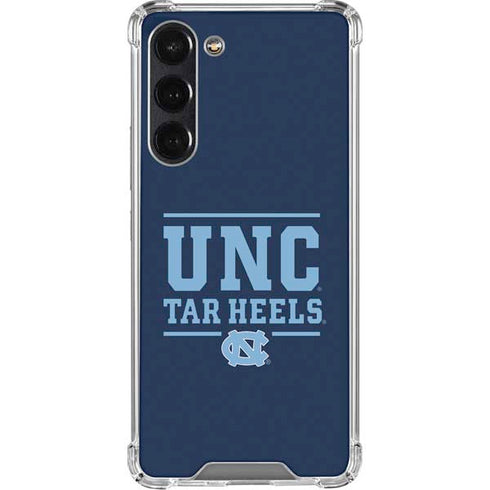 University of North Carolina University of Tar Heels Galaxy S24 FE Clear Case