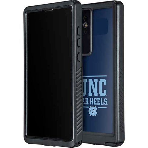 University of North Carolina University of Tar Heels Galaxy S24 Ultra Waterproof Case