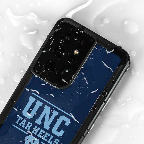 University of North Carolina University of Tar Heels Galaxy S24 Ultra Waterproof Case