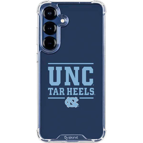 University of North Carolina University of Tar Heels Galaxy S25 Plus Clear Case