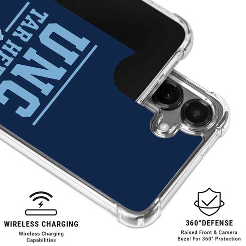 University of North Carolina University of Tar Heels Galaxy S26 Clear Case