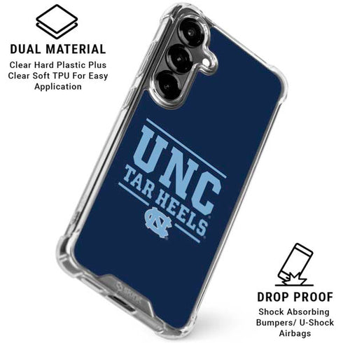University of North Carolina University of Tar Heels Galaxy S26 Clear Case