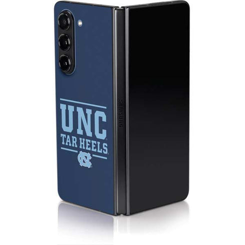 University of North Carolina University of Tar Heels Galaxy Z Fold5 5G Skin