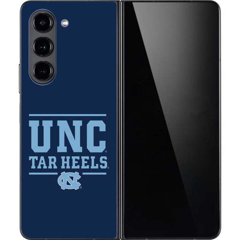 University of North Carolina University of Tar Heels Galaxy Z Fold5 5G Skin