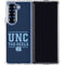 University of North Carolina University of Tar Heels Galaxy Z Fold6 Clear Case