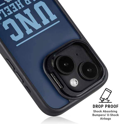 University of North Carolina University of Tar Heels iPhone 14 Plus Kickstand Case