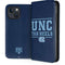 University of North Carolina University of Tar Heels iPhone 15 Plus Folio Case