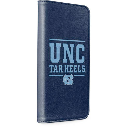 University of North Carolina University of Tar Heels iPhone 15 Pro Max Folio Case