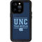 University of North Carolina University of Tar Heels iPhone 15 Pro Waterproof Case