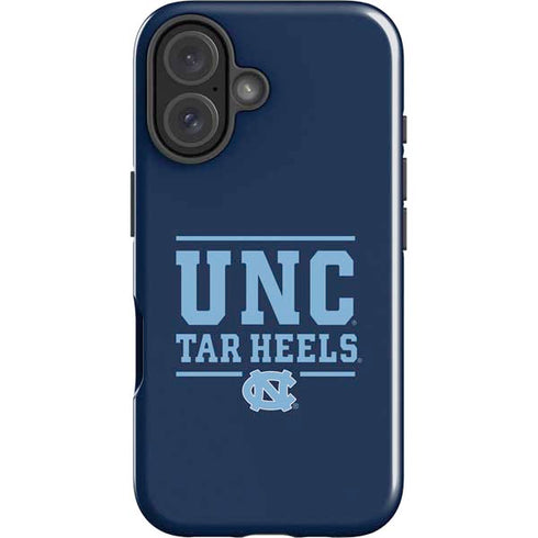 University of North Carolina University of Tar Heels iPhone 16 Impact Case