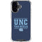 University of North Carolina University of Tar Heels iPhone 16 Plus Clear Case