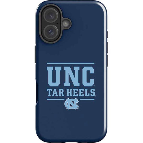 University of North Carolina University of Tar Heels iPhone 16 Plus Impact Case