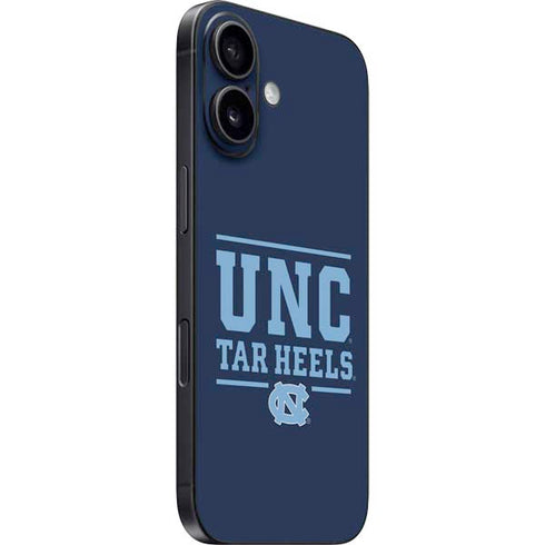 University of North Carolina University of Tar Heels iPhone 16 Plus Skin