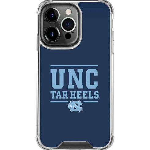 University of North Carolina University of Tar Heels iPhone 16 Pro Max Clear Case