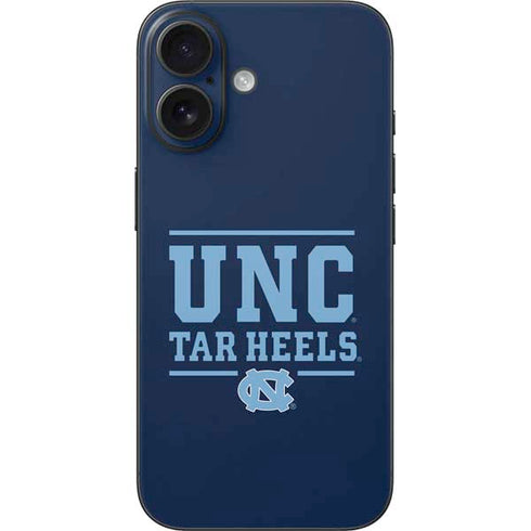 University of North Carolina University of Tar Heels iPhone 16 Skin